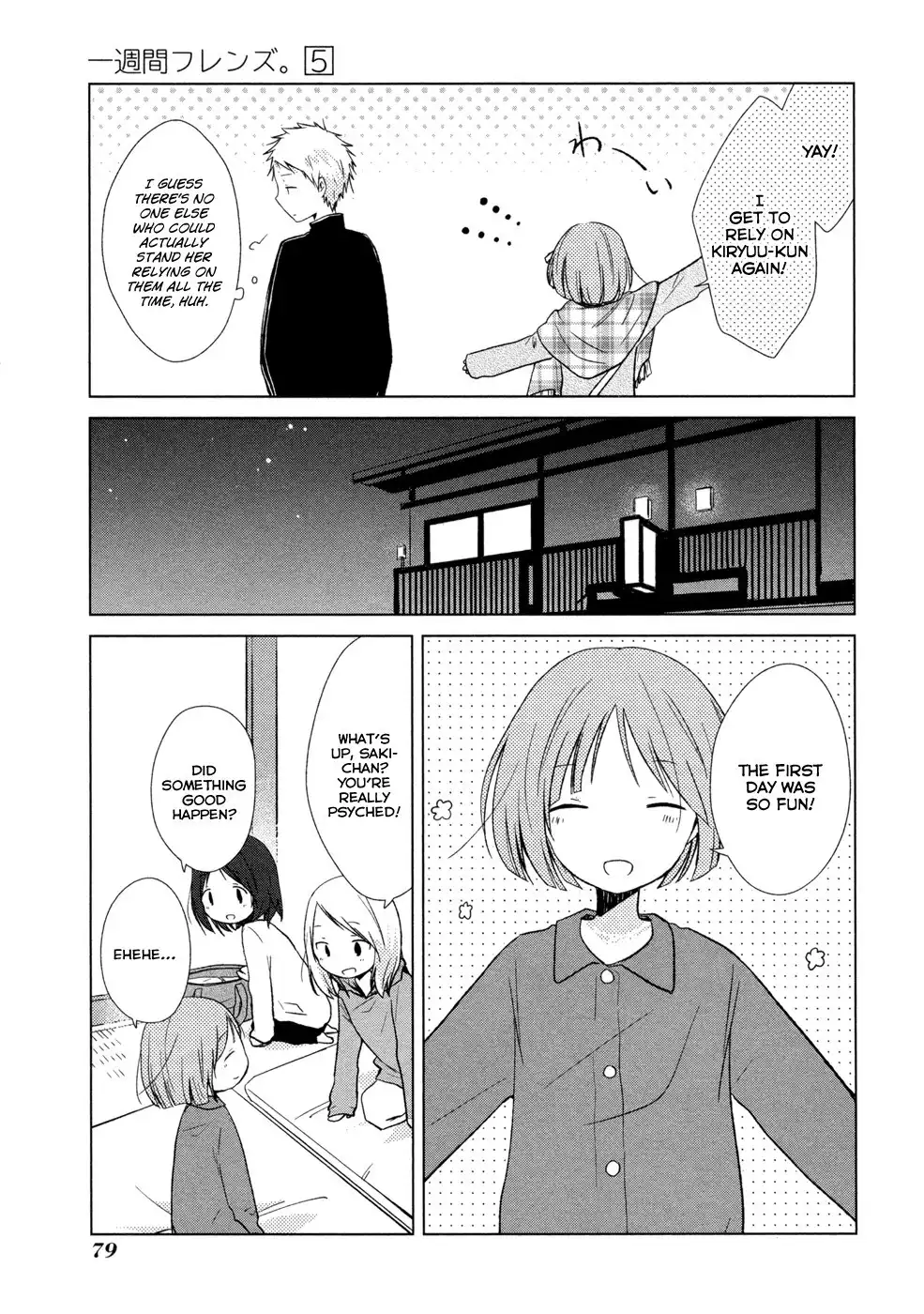 Isshuukan Friends. Chapter 24 26